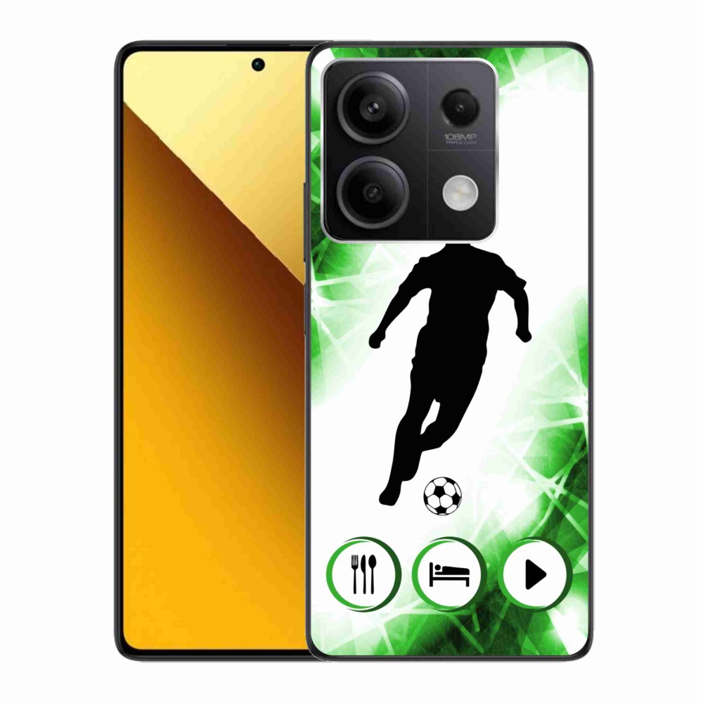 Gél borítás mmCase a Xiaomi Redmi Note 13 5G számára - focista