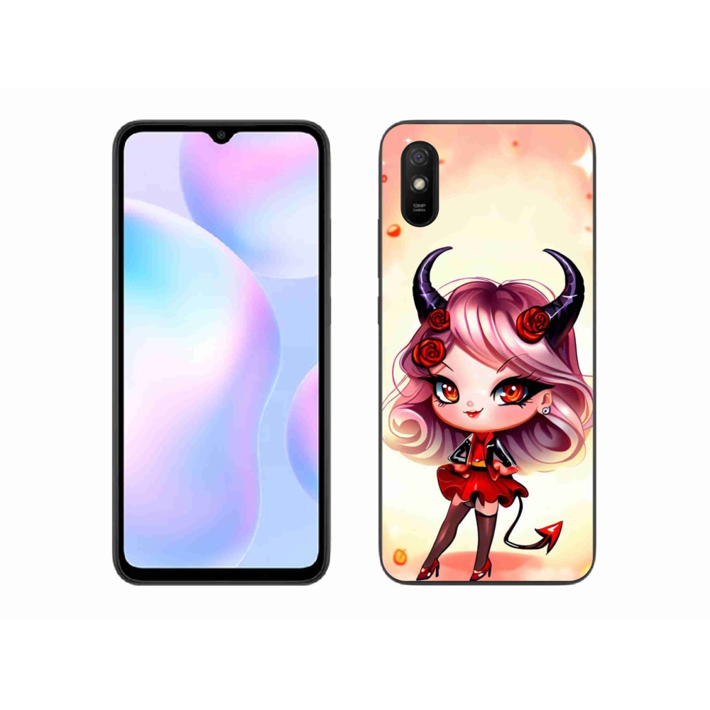 Gél borító mmCase a Xiaomi Redmi 9A számára - rajzfilm ördög