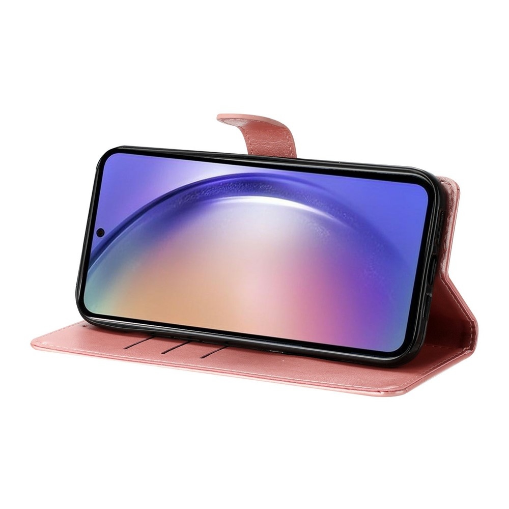 Floralis könyv tok Xiaomi 15T-hez - rózsaarany