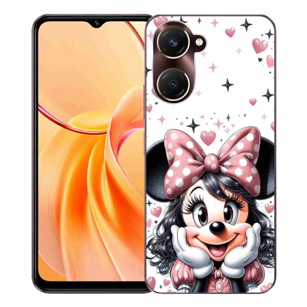Zselés borítás mmCase a Vivo Y28s 5G-hez - minnie