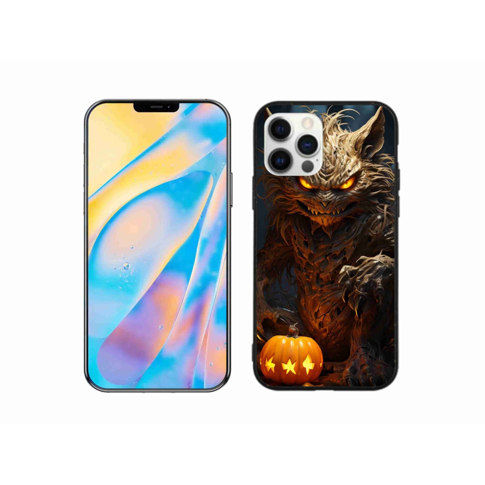 Gél borítás mmCase iPhone 12 készülékhez - Halloween szörnyeteg