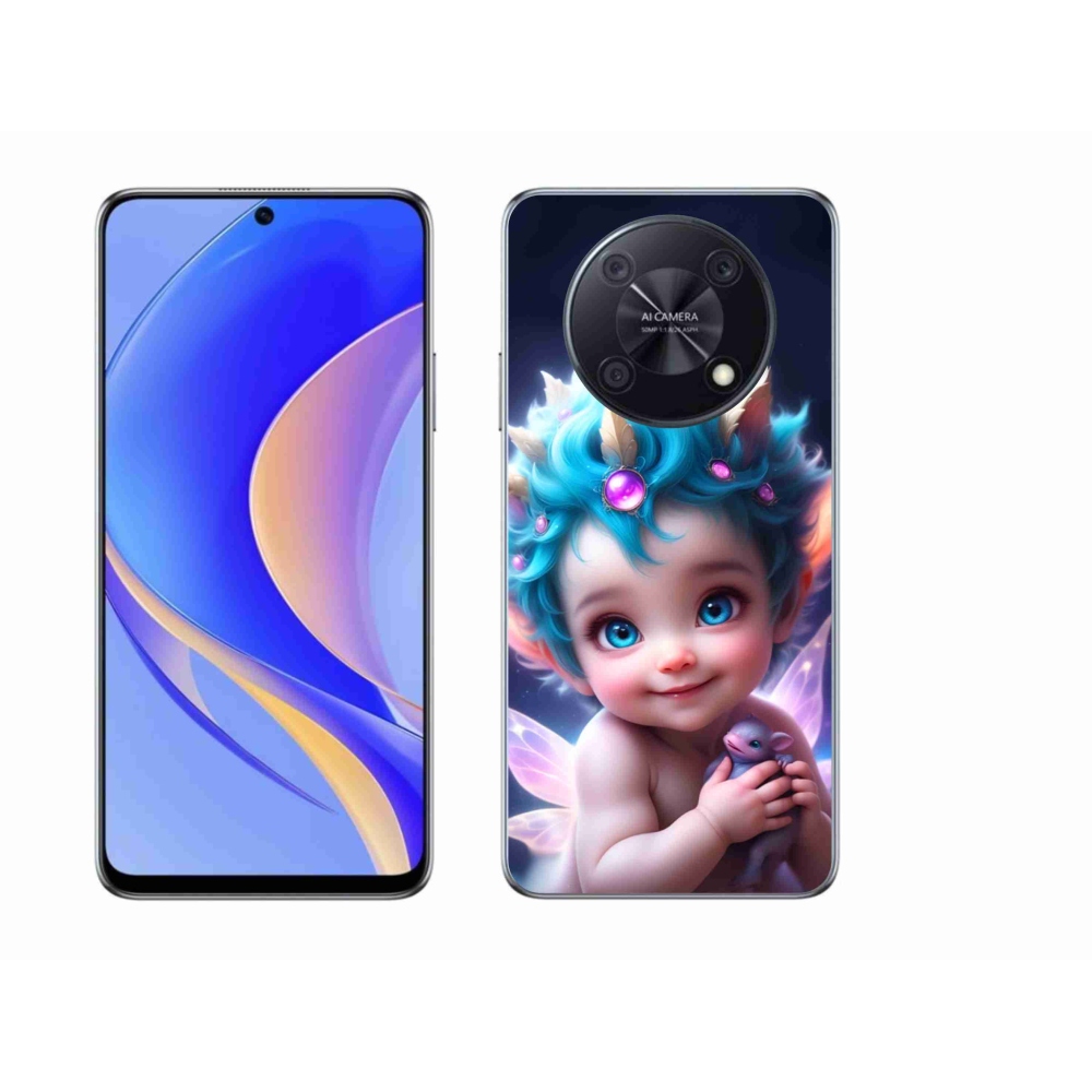 Gél borítás mmCase a Huawei Nova Y90 készülékhez - baba pillangószárnyakkal