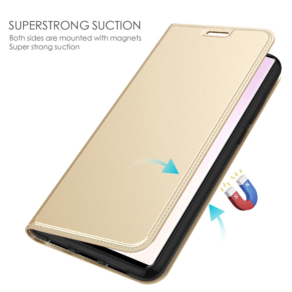 DUX könyv tok a Vivo V29 Lite 5G-hez - arany színű
