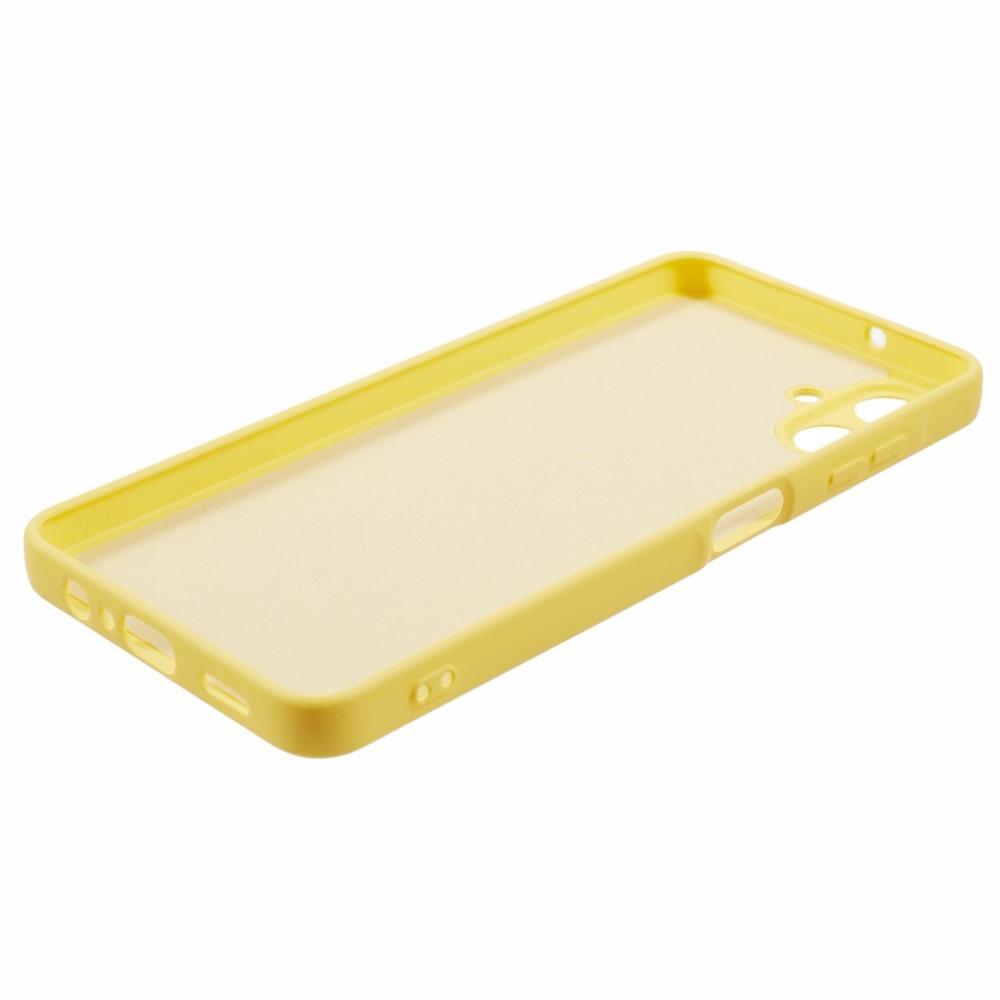 Arc zselés tok Samsung Galaxy A06 4G - sárga