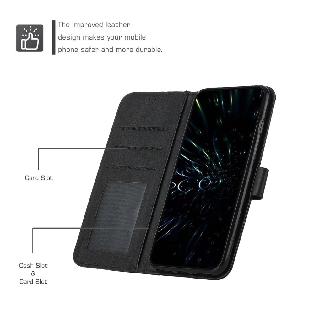 Line book tok Samsung Galaxy S25 Ultra készülékhez - fekete