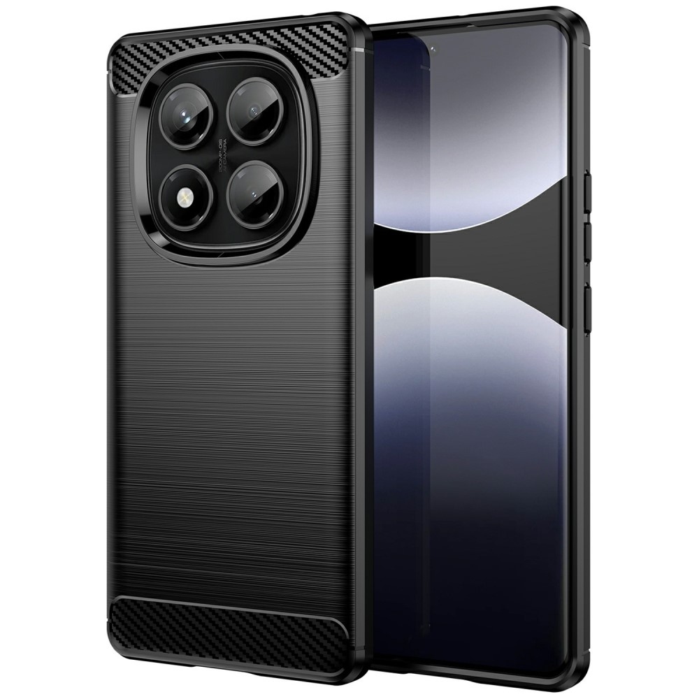 Szénálló zselés tok Xiaomi Redmi Note 14 Pro - fekete