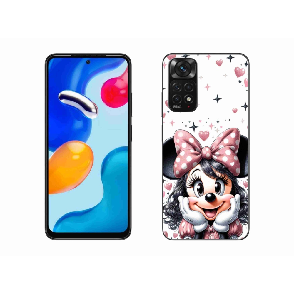 Gél borítás mmCase a Xiaomi Redmi Note 11 4G-hez - minnie
