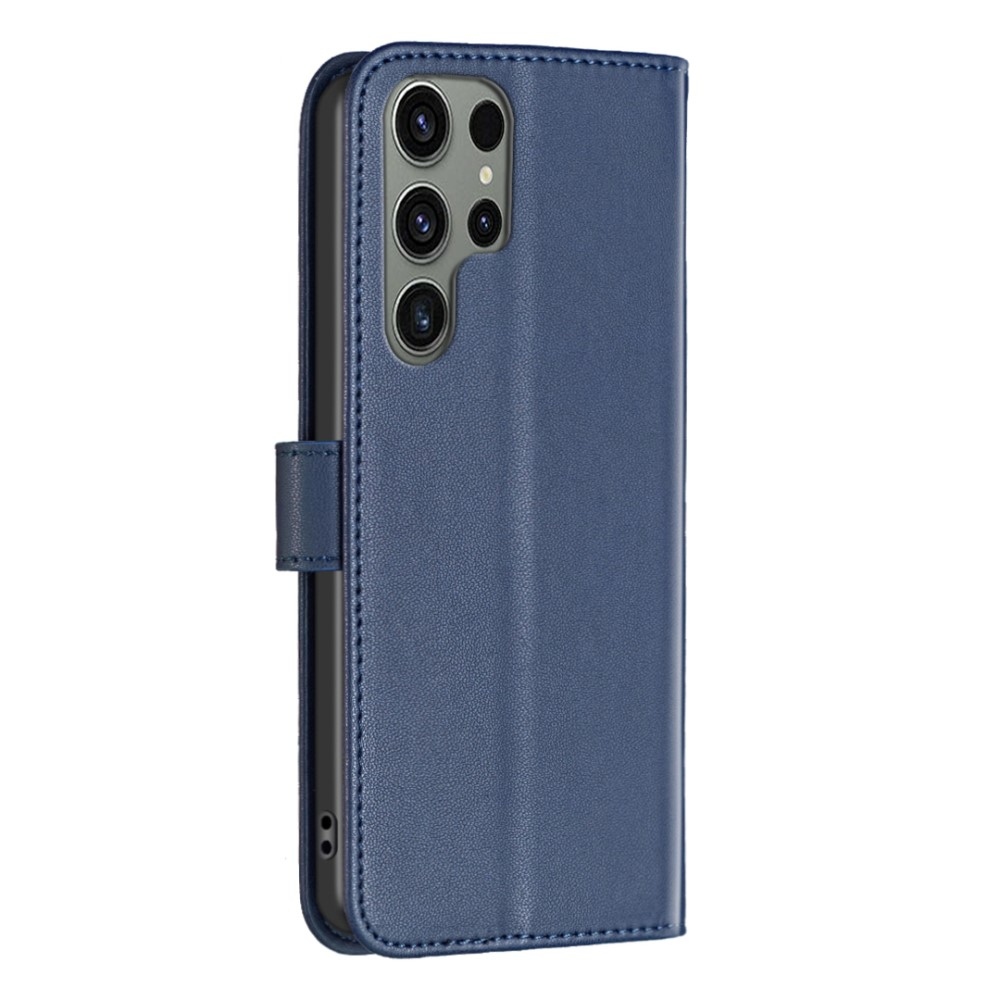 BNF könyvtáska Samsung Galaxy S25 Ultra készülékhez - kék