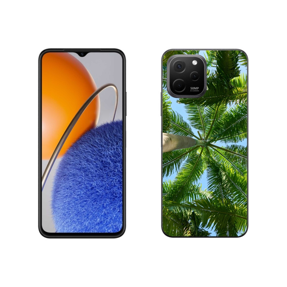 Gél borítás mmCase a Huawei Nova Y61 készülékhez - pálmafa