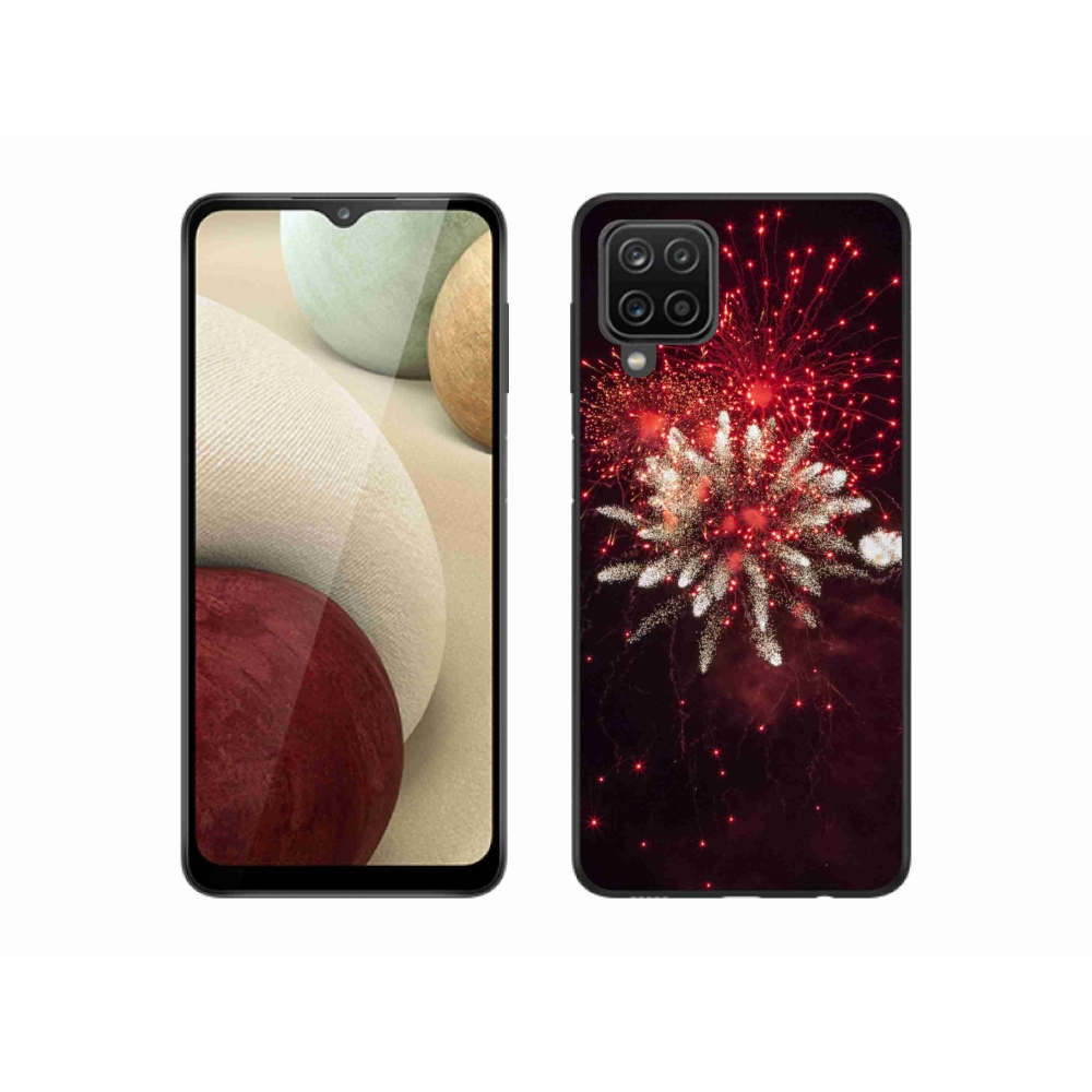 Gél borítás mmCase Samsung Galaxy A12 - tűzijáték