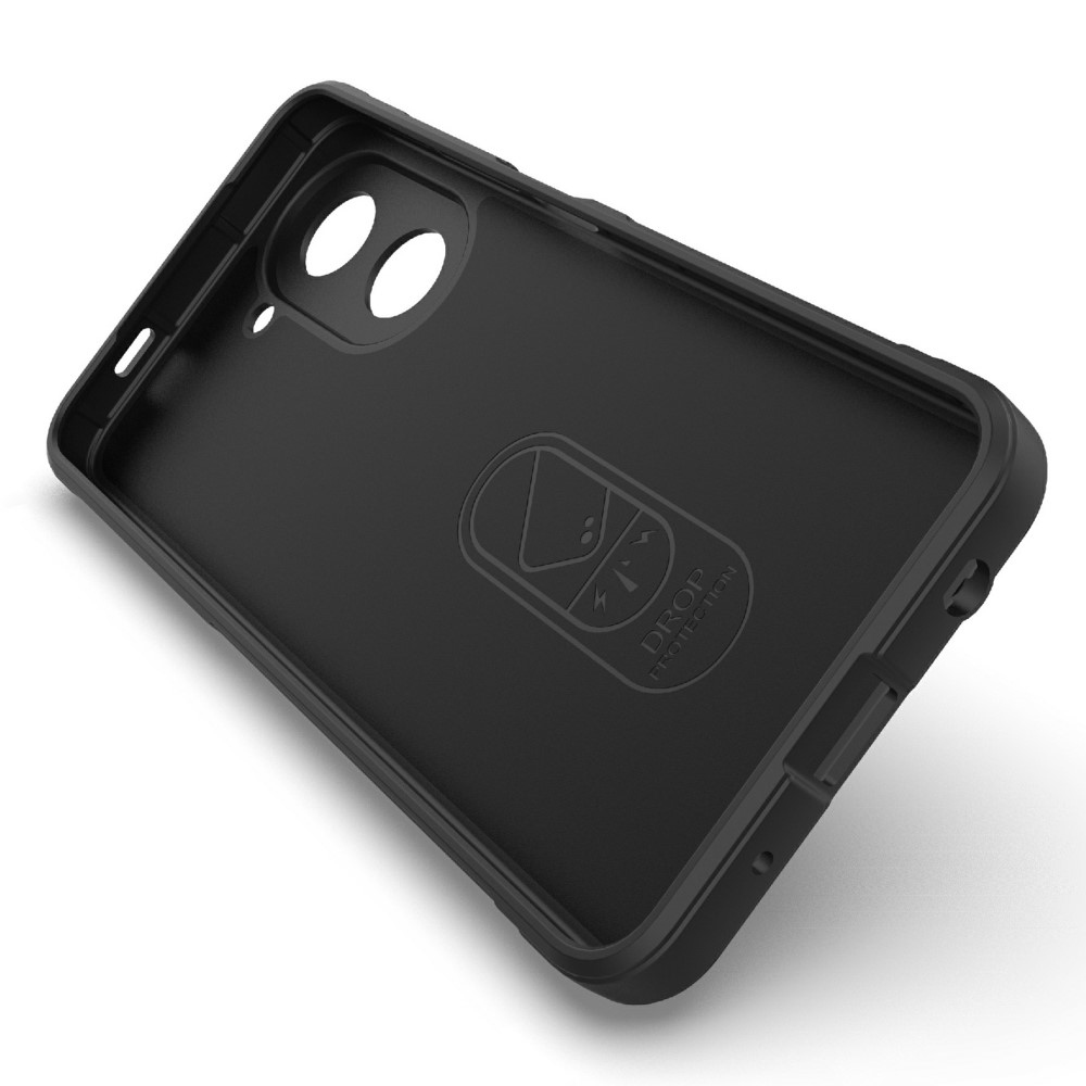 Rugg tartós zselés tok Xiaomi Redmi A5 (171.7x77.8x8.3mm) - fekete