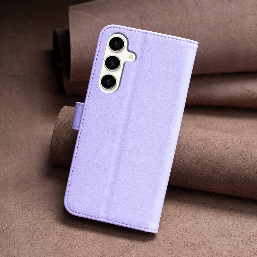 BNF könyvtáska Samsung Galaxy S23 FE készülékhez - világos lila