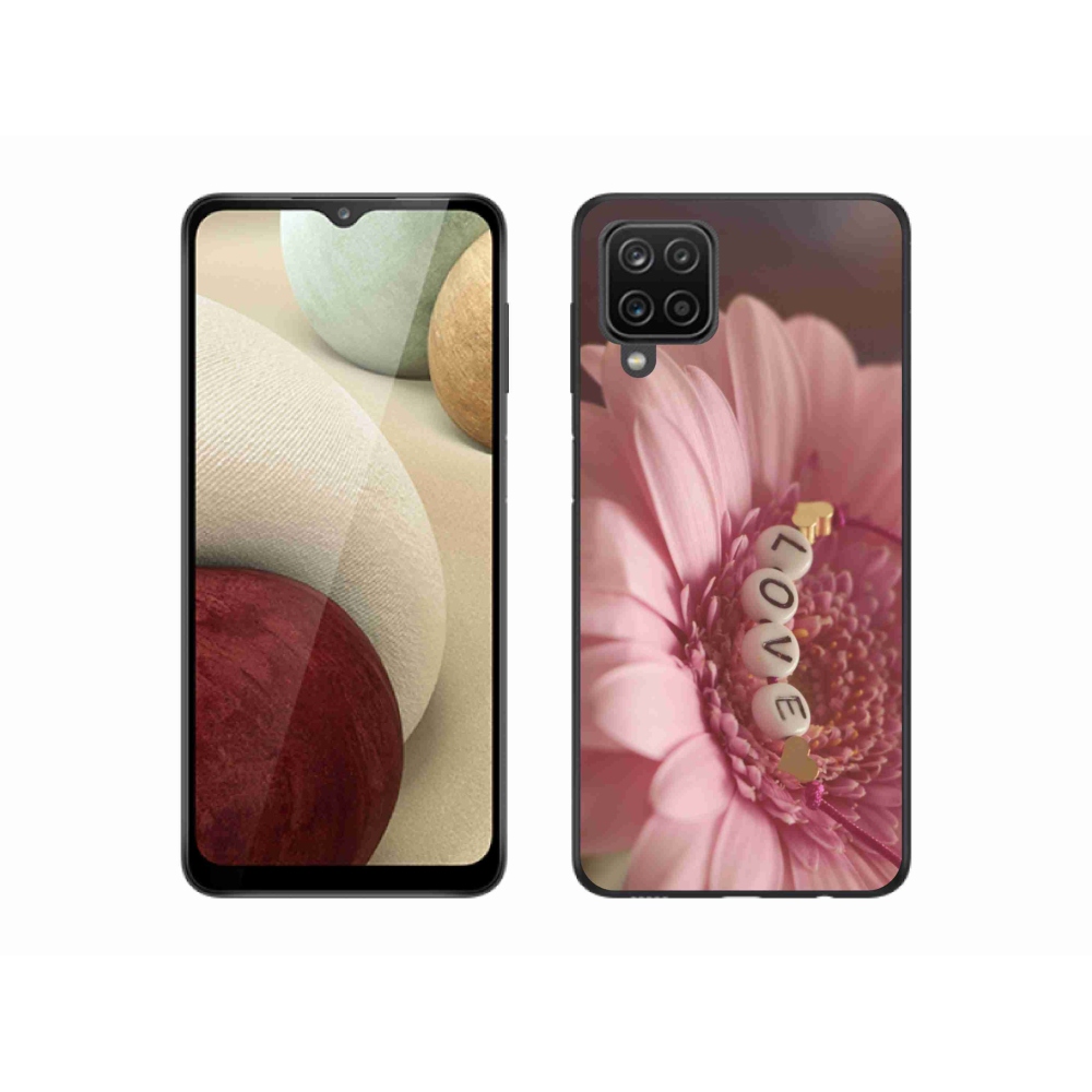 Gél borítás mmCase Samsung Galaxy A12 készülékhez - függő szerelem