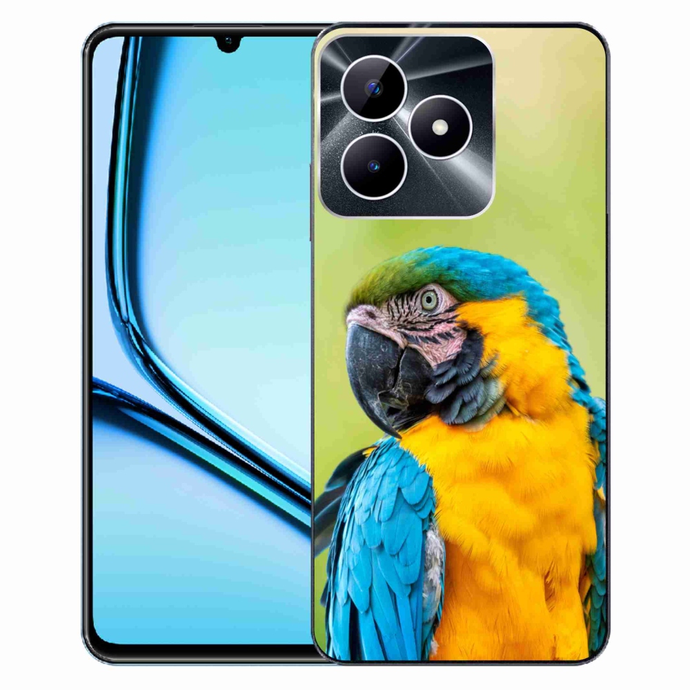 Gél tok mmCase a Realme Note 50 készülékhez - papagáj ara 2