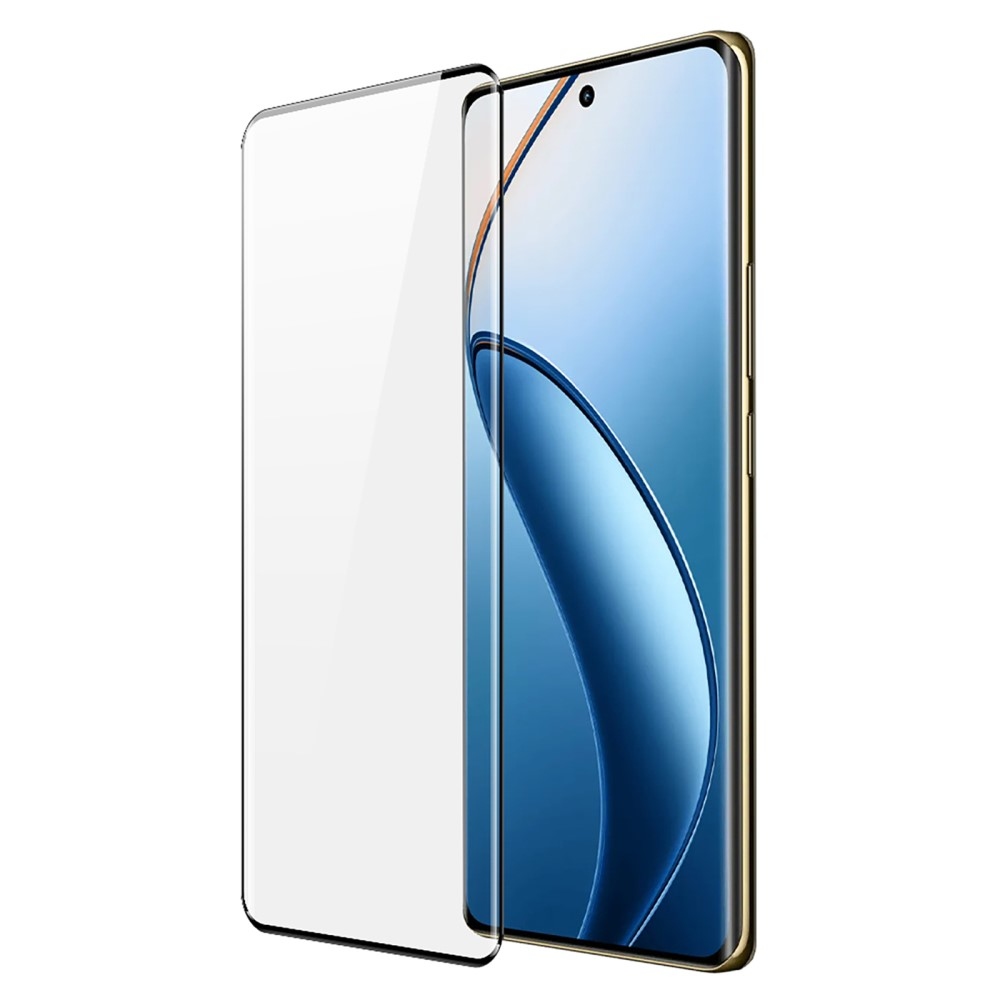 DUX teljes képernyős edzett üveg a Realme 12 Pro 5G/12 Pro+ 5G-nél