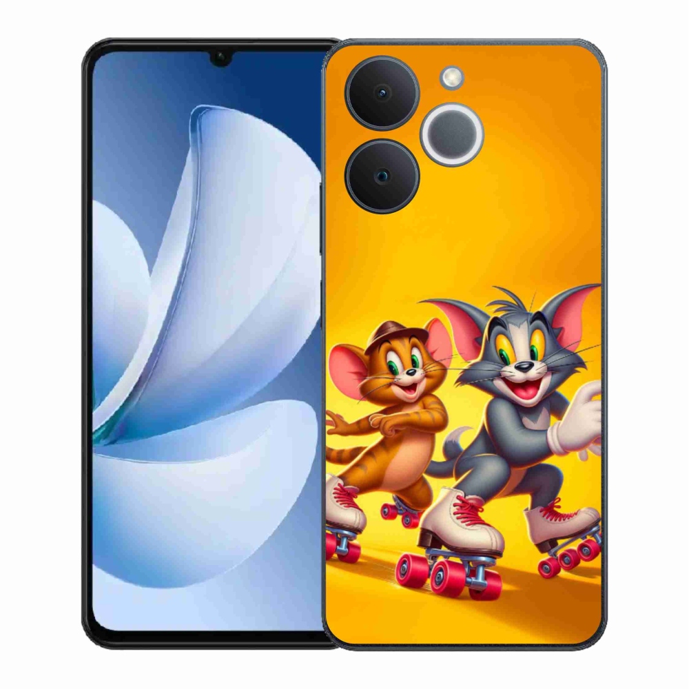 Gél borítás mmCase a Realme Note 70T-hez - tom a jerry