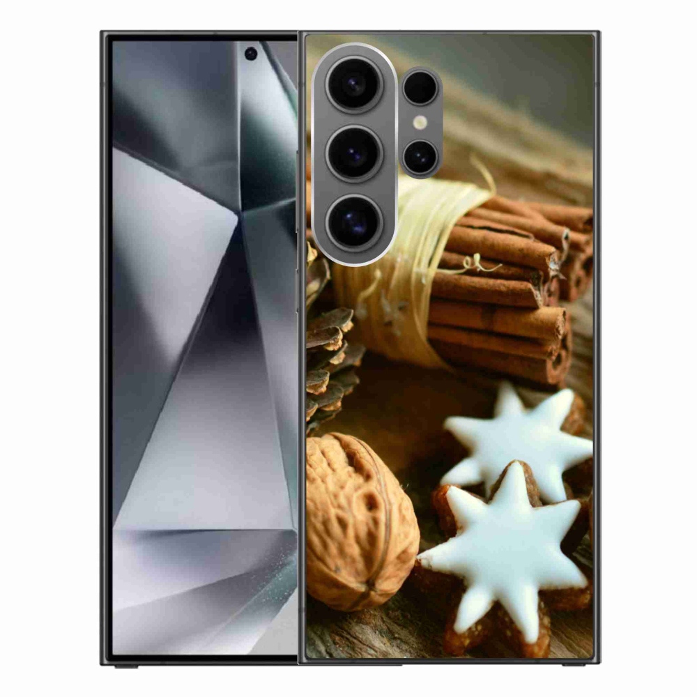 Gél borítás mmCase Samsung Galaxy S24 Ultra készülékhez - fahéj és mézeskalács