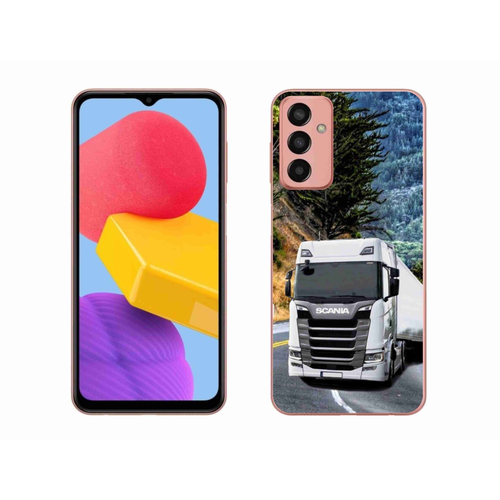 Gél borítás mmCase Samsung Galaxy M13 - teherautó 1