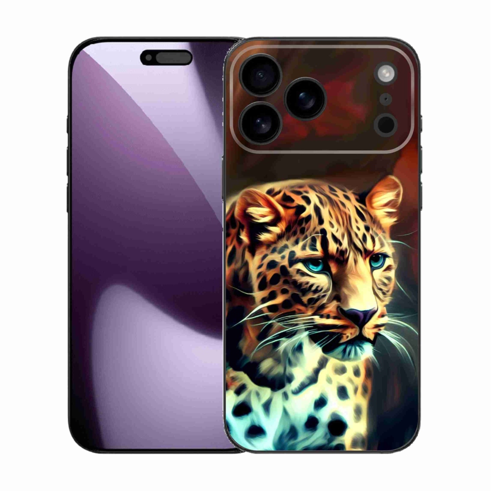 Zselés borítás mmCase iPhone 17 Pro Max készülékhez - leopárd