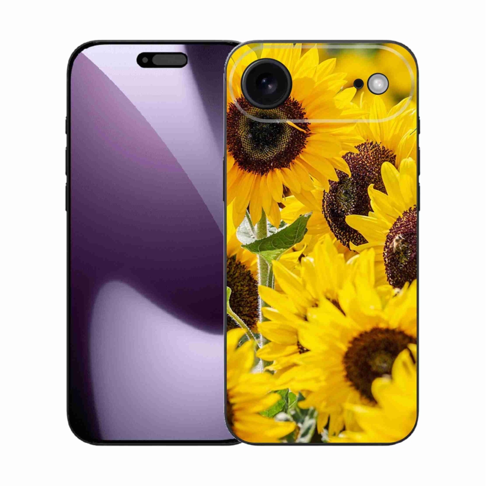 Zselés borítás mmCase iPhone 17 Air készülékhez - Napraforgó