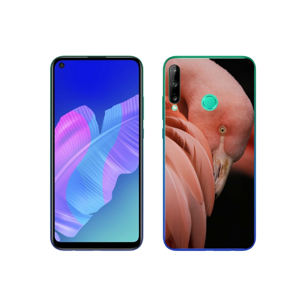 Gél borítás mmCase a Huawei P40 Lite E készülékhez - flamingó 3