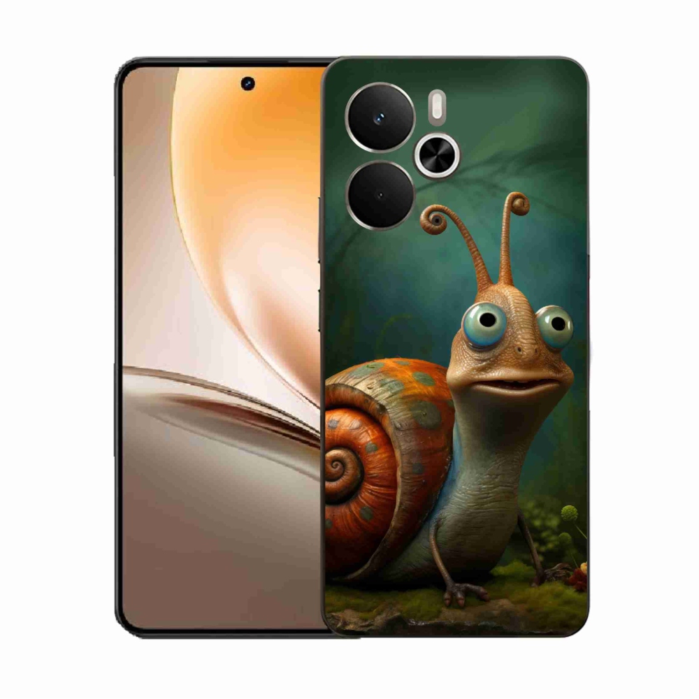 Gél borító mmCase a Realme 14 5G készülékhez - csiga