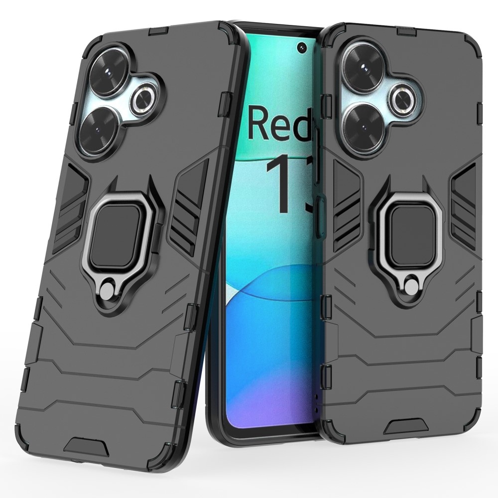 Guardy tartós védőhuzat Xiaomi Redmi 13 4G/Poco M6 4G - fekete