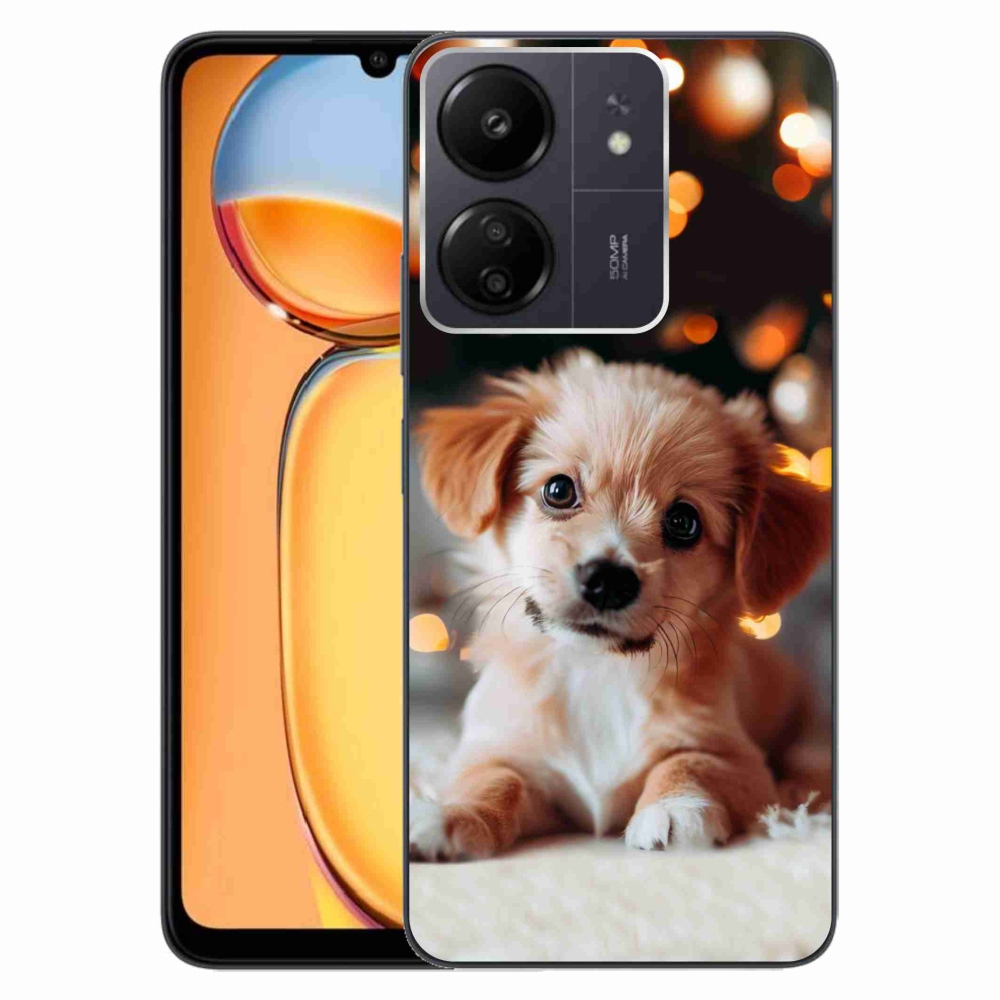 Gél borítás mmCase a Xiaomi Poco C65/Redmi 13C - kölyökkutyakölyökhöz