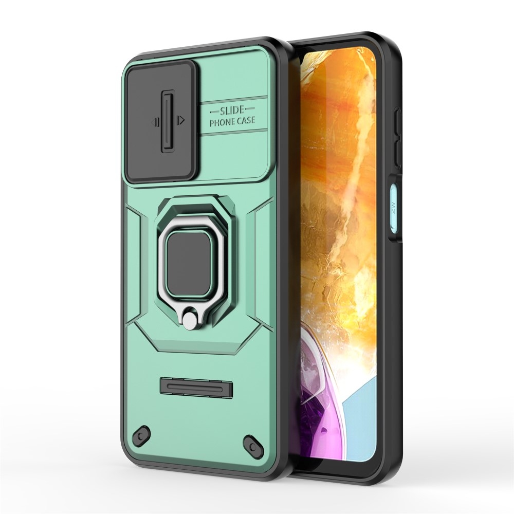 Lencseálló hibrid borítás Samsung Galaxy M15 5G készülékhez - zöld
