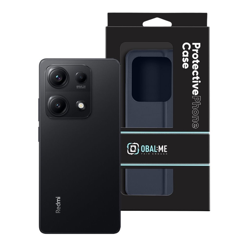 Csomag:ME SmoothTouch tok Xiaomi Redmi Note 14S sötétkékhez