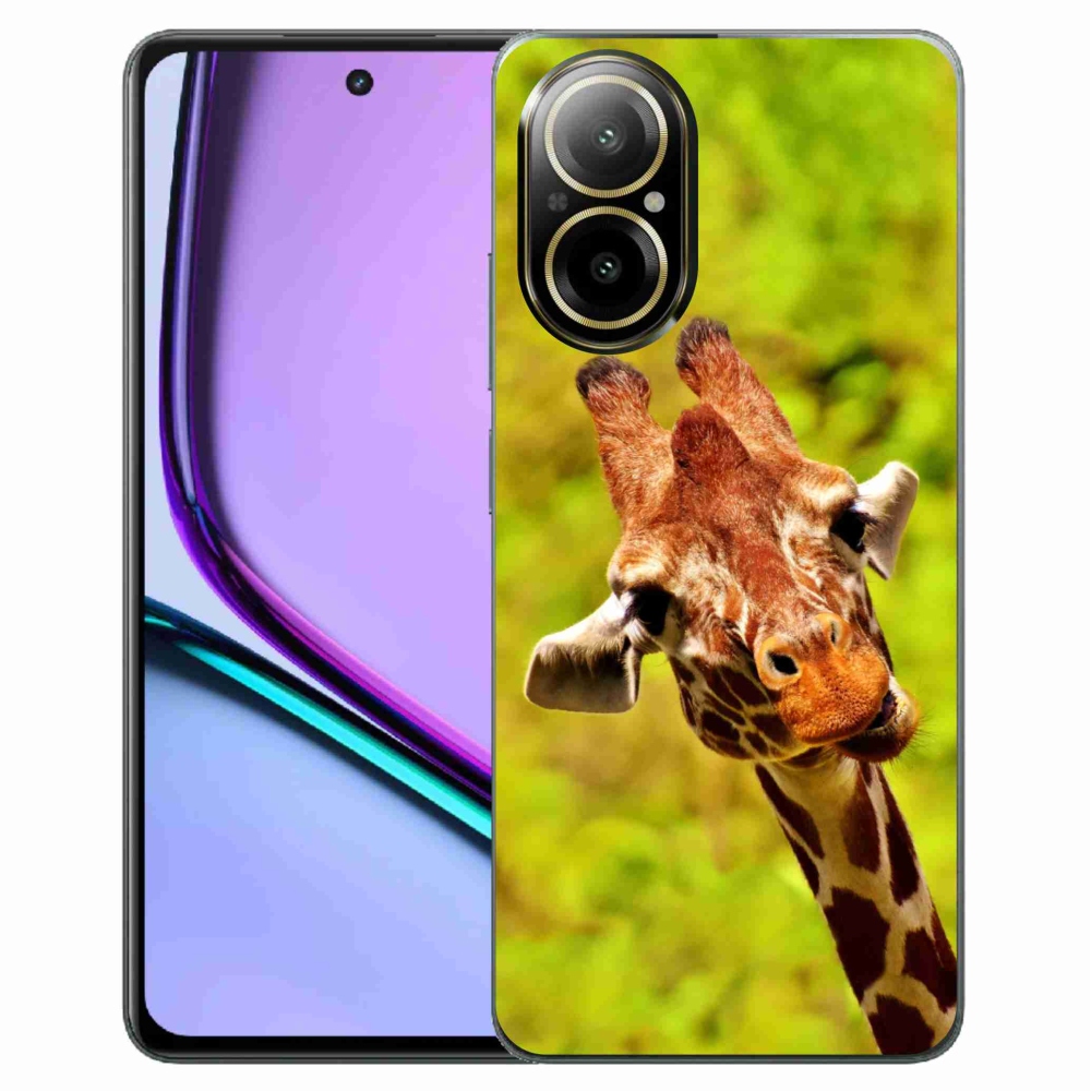 Zselés borítás mmCase a Realme C67 készülékhez - zsiráf