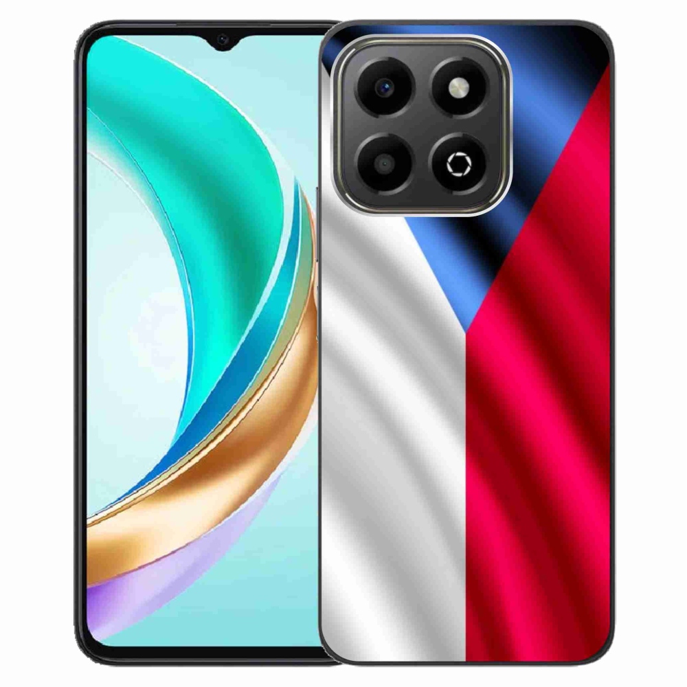 Gél borító mmCase a Honor X6b számára - cseh zászló