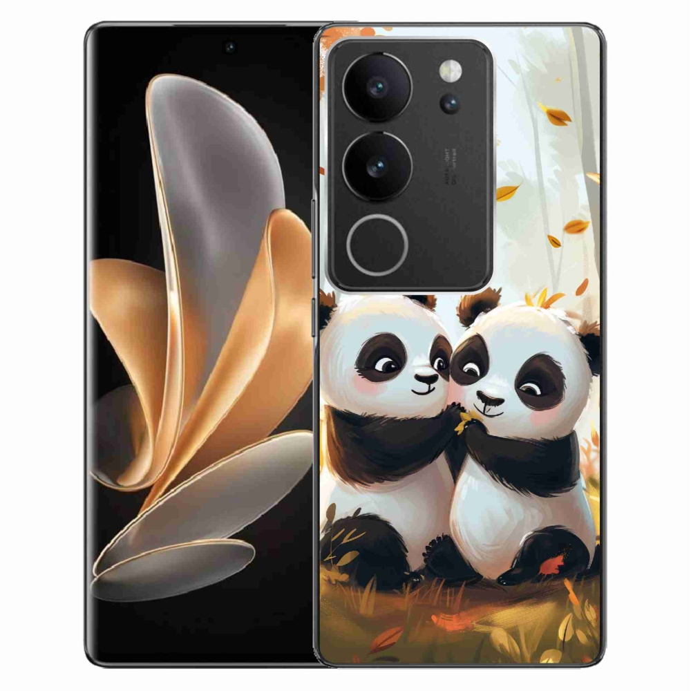 Zselés borítás mmCase a Vivo V29 5G-n - pandák