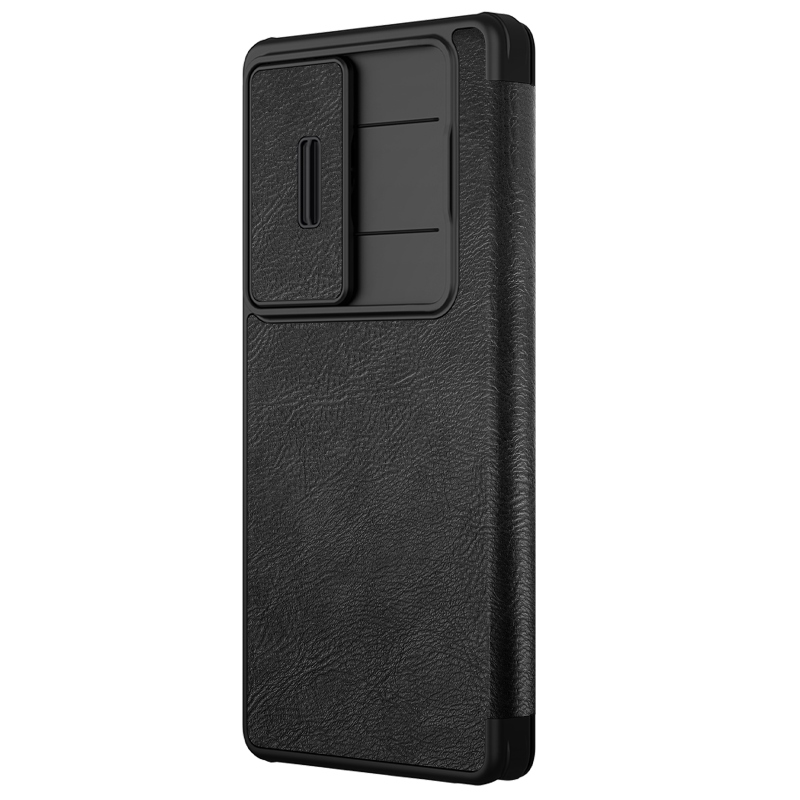 Nillkin Qin Book PRO tok Samsung Galaxy S25 Ultra fekete