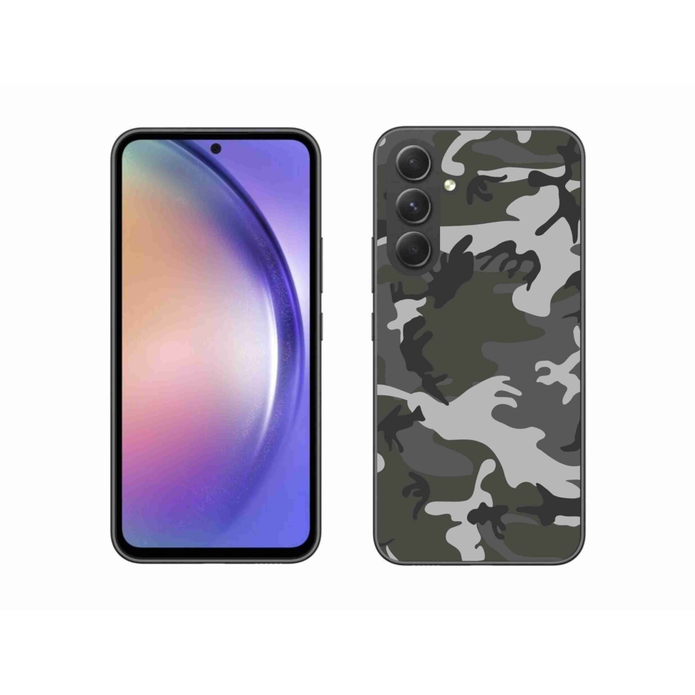 Gél védőhuzat mmCase Samsung Galaxy A54 5G - terepszínű mintázatú tokhoz