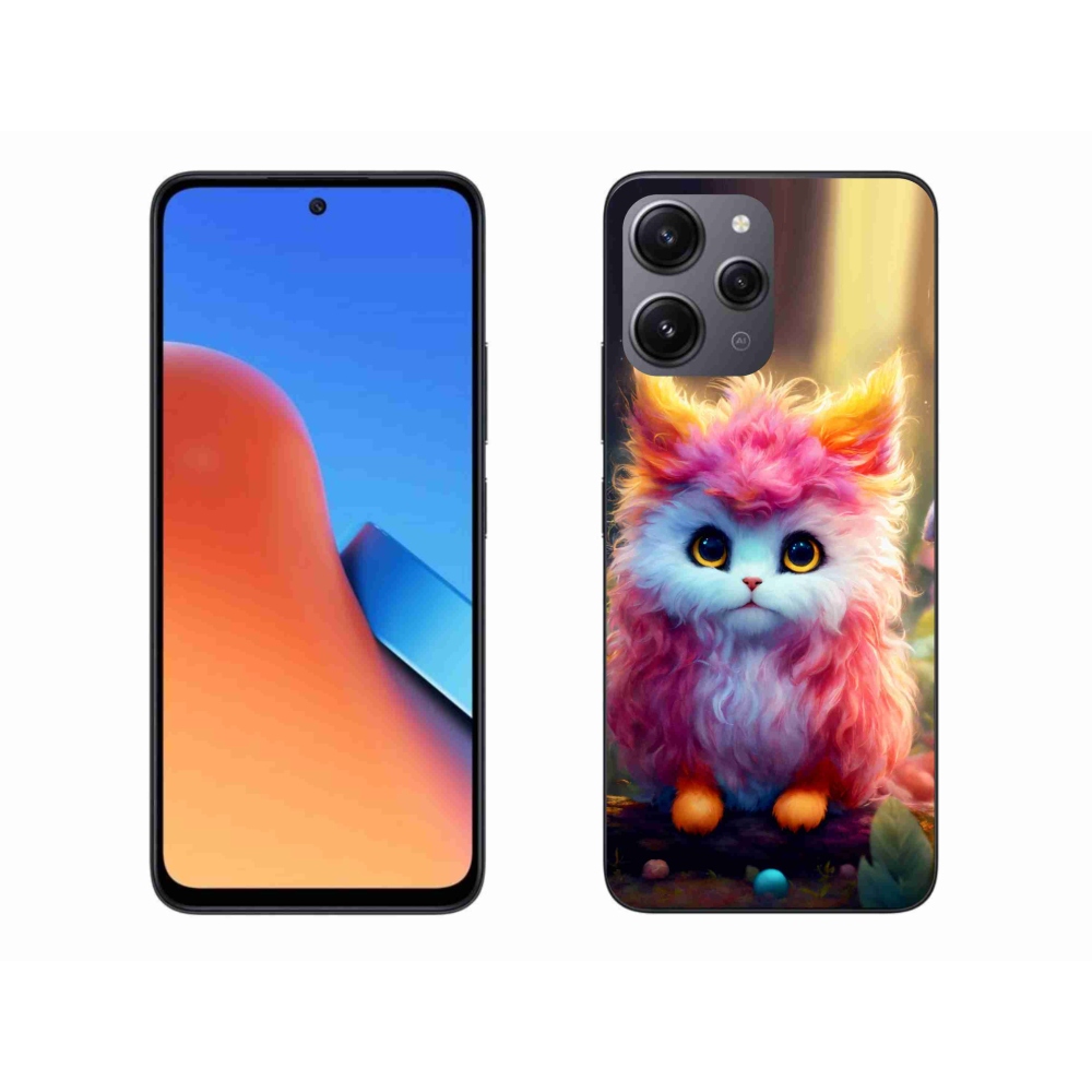 Gél borító mmCase a Xiaomi Redmi 12-hez - aranyos cica 5