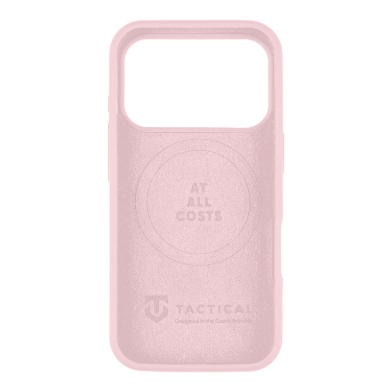 Taktikai MagForce bársony Smoothie borító Apple iPhone 17 Pro rózsaszín párduchoz