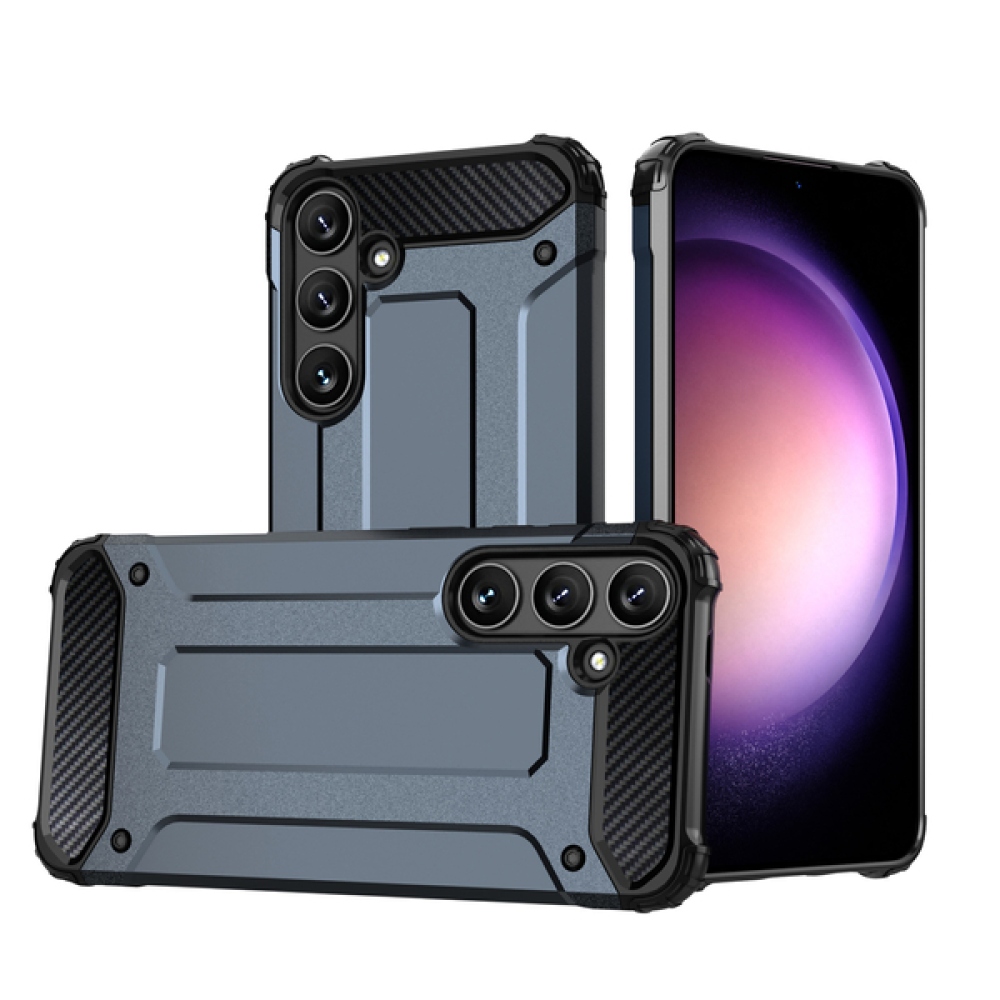 Tartós páncél borítás Samsung Galaxy A15 4G/5G készülékhez - kék