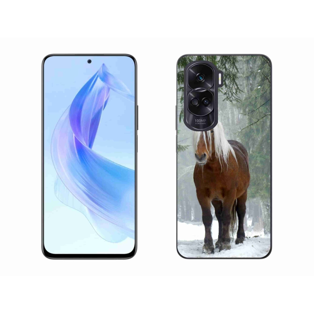 Gél tok mmCase a Honor 90 Lite számára - ló az erdőben
