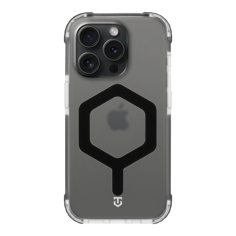 Tactical MagForce hatszögletű védőburkolat Apple iPhone 15 Pro T-Fekete
