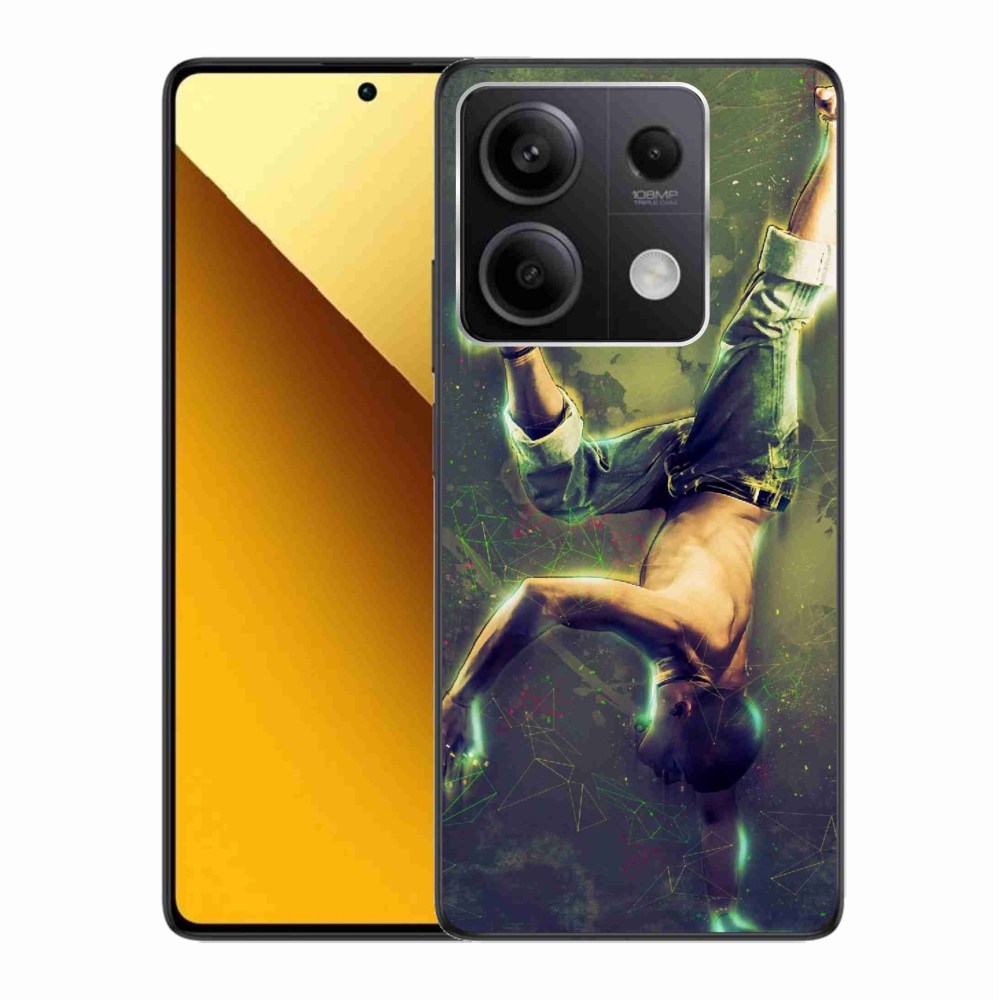 Gél borítás mmCase a Xiaomi Redmi Note 13 5G számára - breakdance