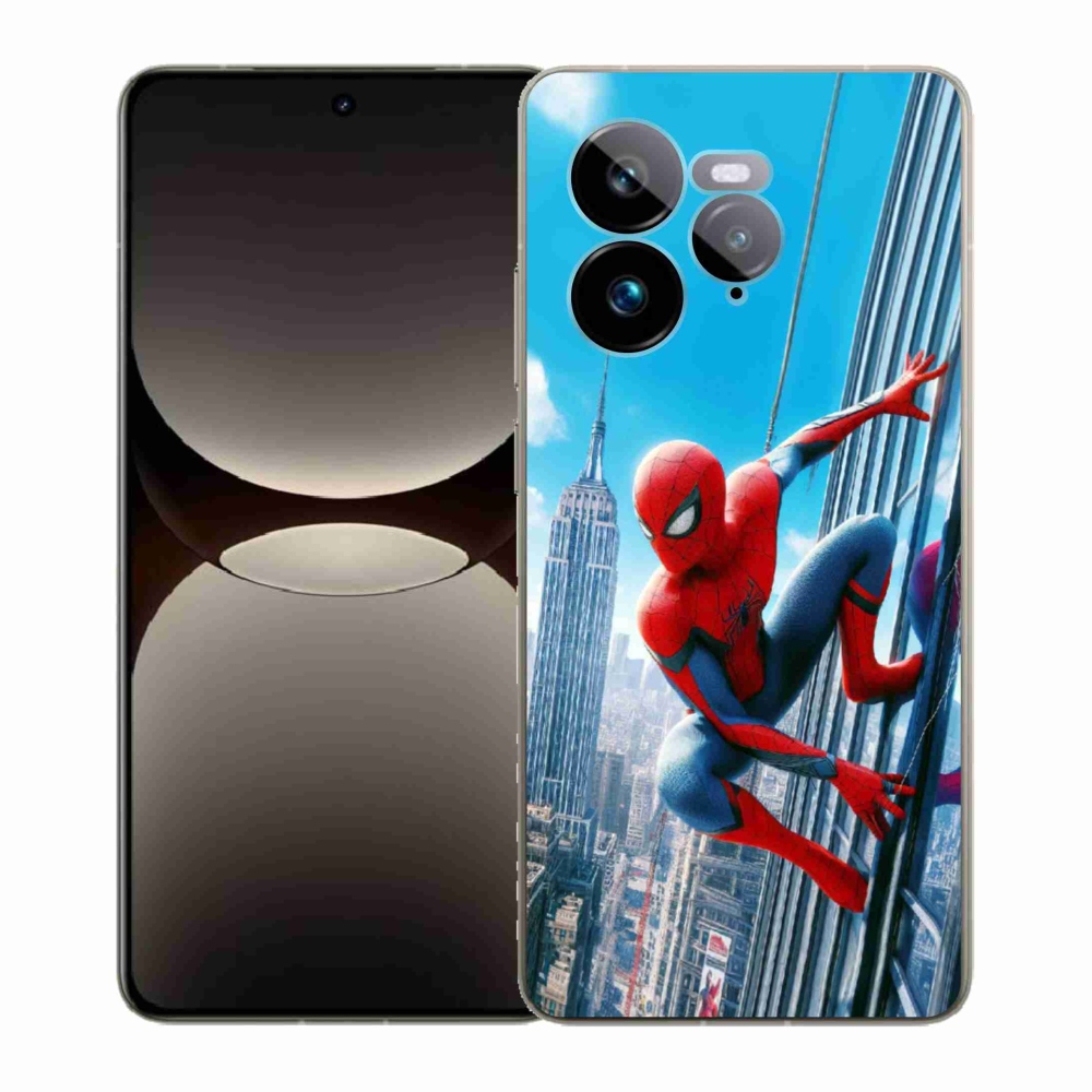 Gél borítás mmCase a Realme GT 7 Pro 5G számára - pókember