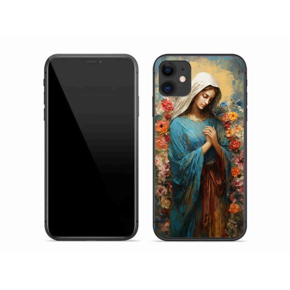 Zselés borítás mmCase iPhone 11 készülékhez - szent nő