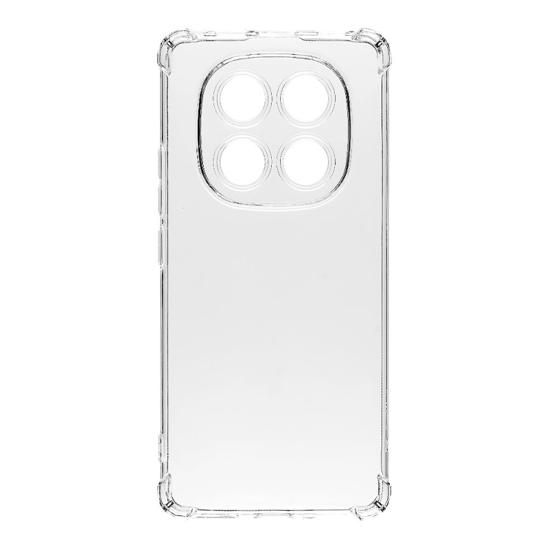 Taktikai TPU Plyo Cover for Xiaomi Redmi Note 14 Pro 5G átlátszó
