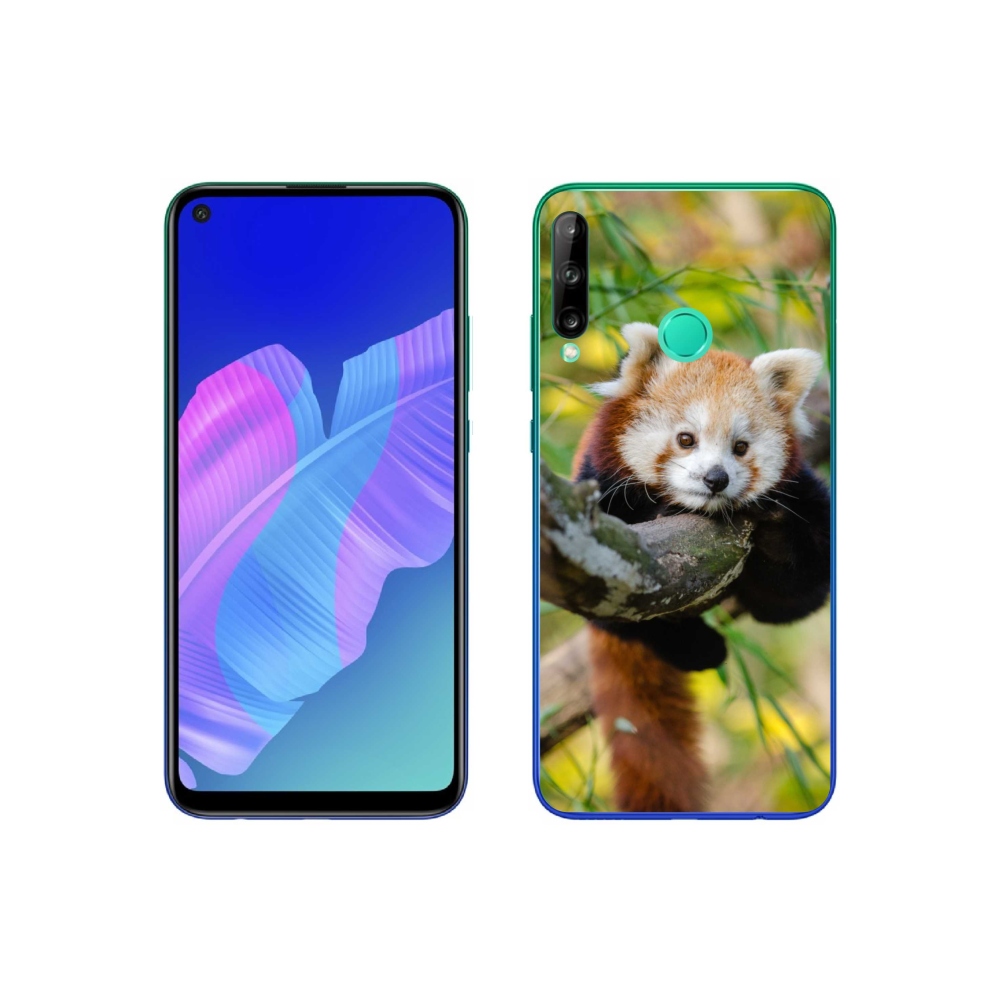 Gél borítás mmCase a Huawei P40 Lite E készülékhez - pandavörös