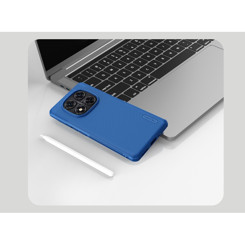 Nillkin Super Frosted PRO hátlap a Xiaomi Redmi Note 14 Pro 5G/Poco X7 5G kékhez