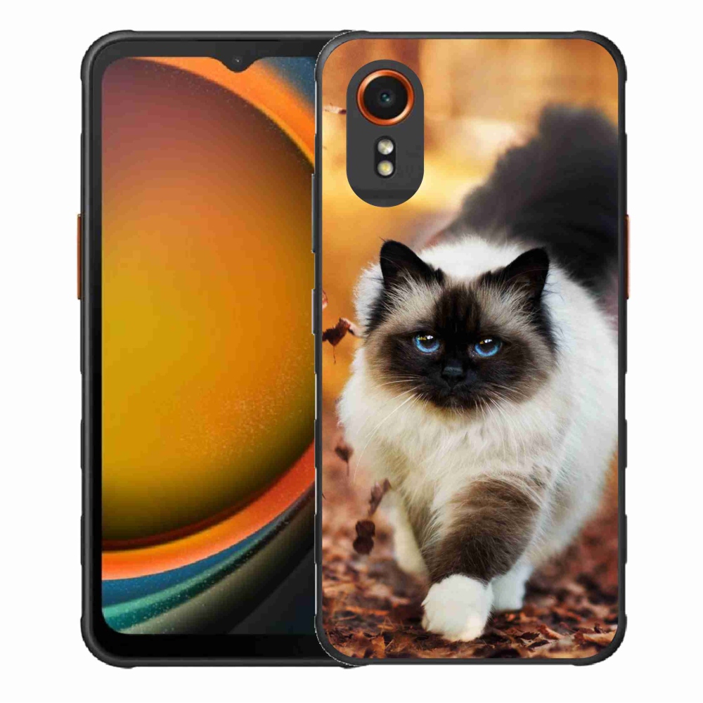Gél tok mmCase a Samsung Galaxy Xcover 7 készülékhez - macska