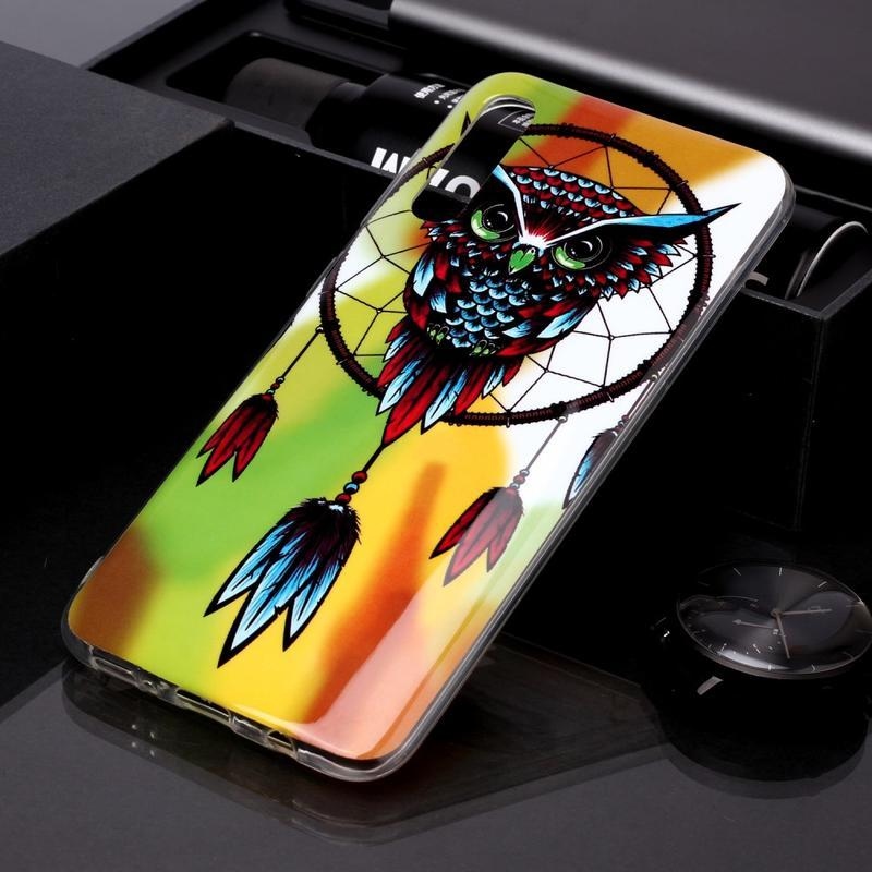 IMD zselés tok Samsung Galaxy A50 / A30s készülékhez - bagoly és álomfogó
