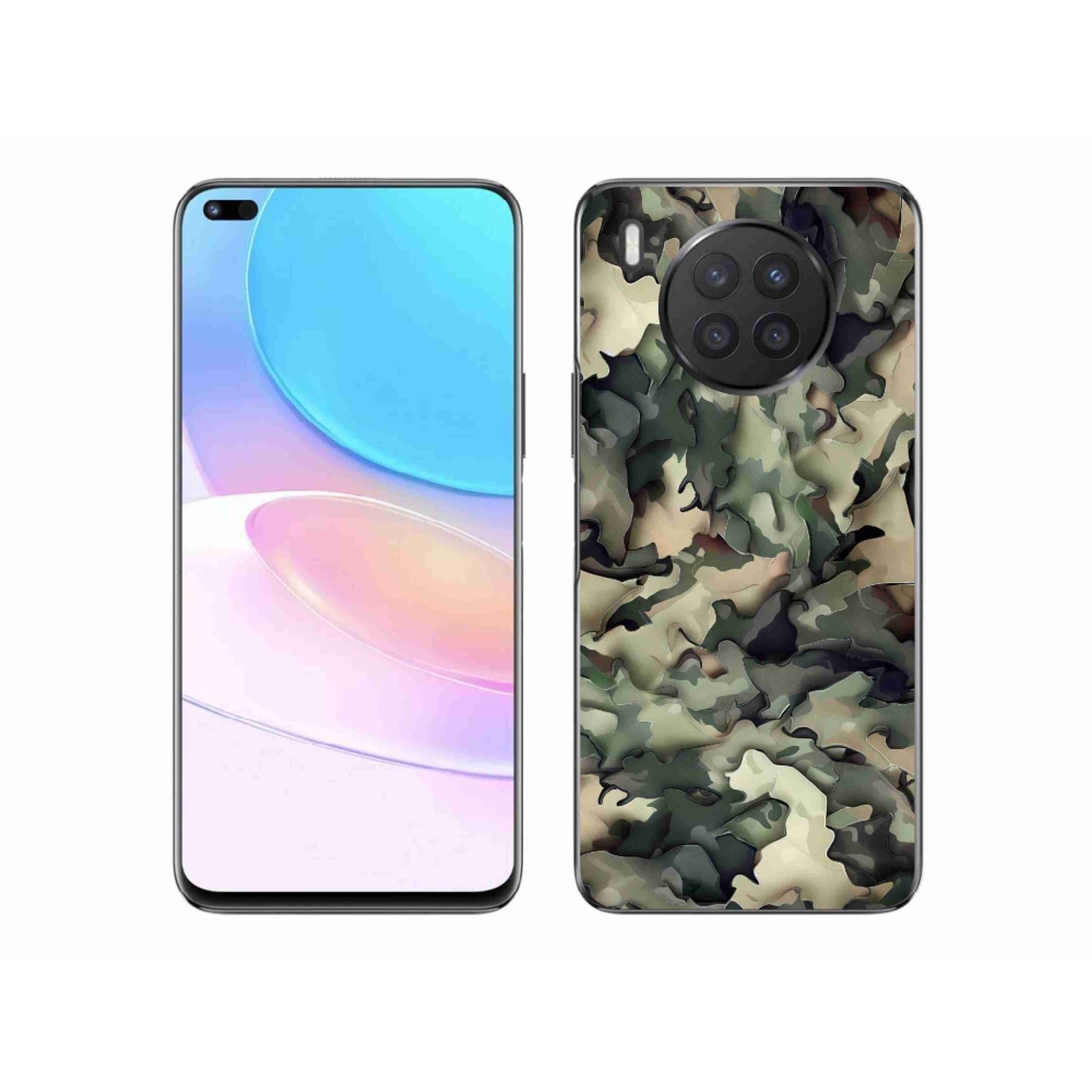 Gél borítás mmCase a Huawei Nova 8i készülékhez - terepszínű minta 9