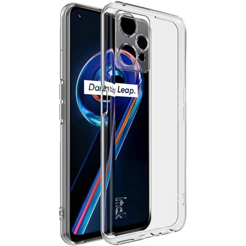 IMK átlátszó zselés tok a Realme 9 Pro 5G készülékhez - átlátszó